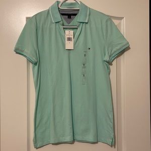 Tommy Hilfiger V neck polo, new with tags